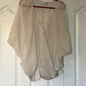 Bebe blouse, size large